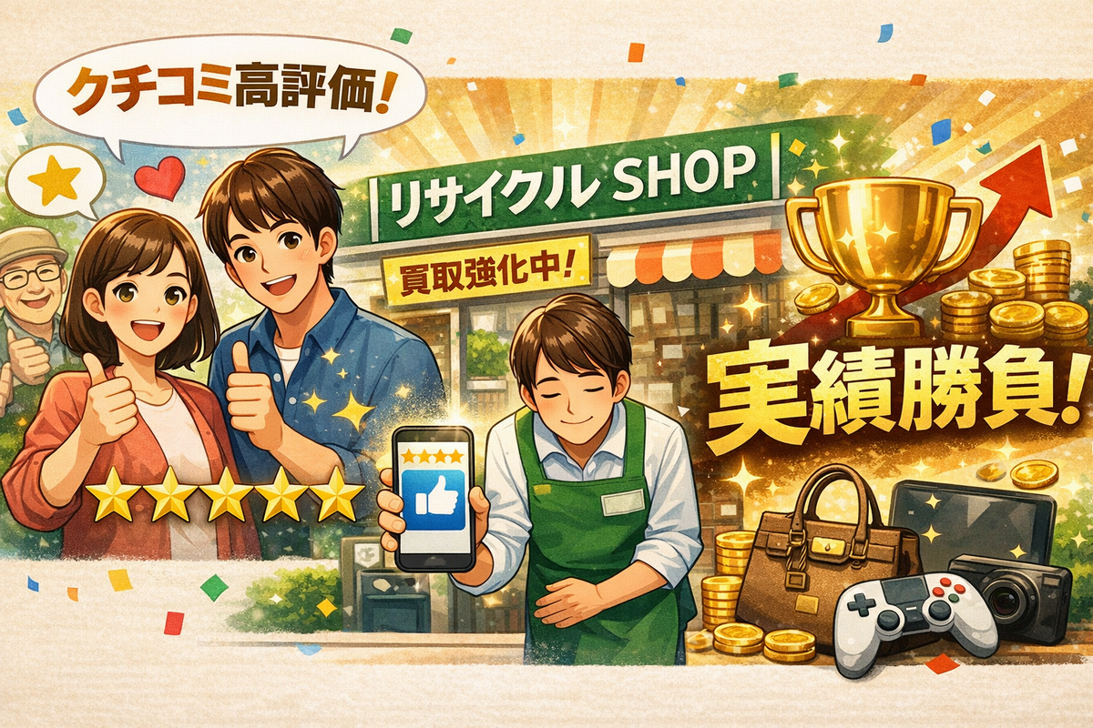 リサイクルショップレトリーバーの口コミ紹介イメージ